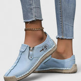 Women's Cushioned Comfort Shoes - Elegant Everyday Wear | Autumn - Blue