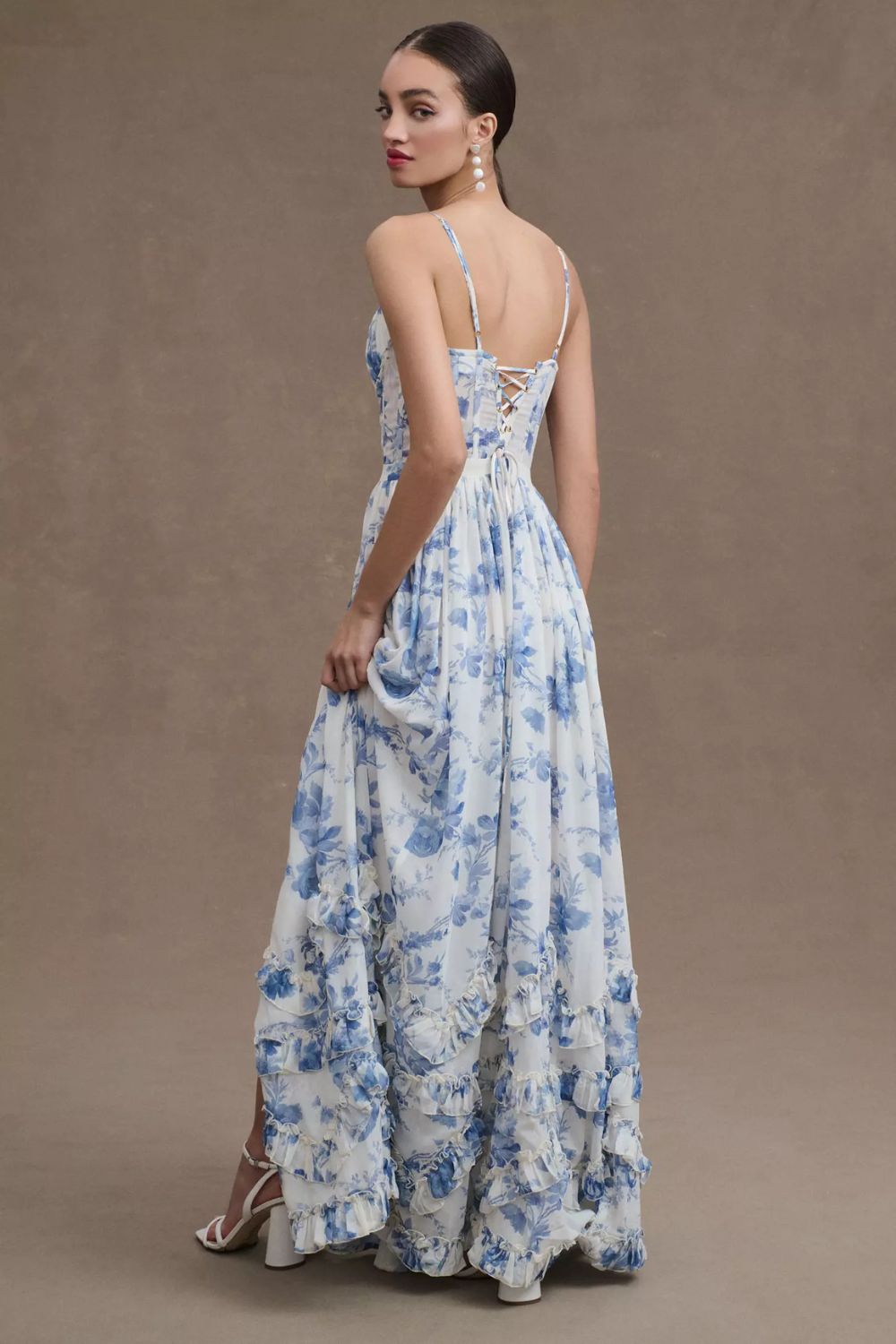 Women's Dress | Floral Print Maxi | Sleeveless | Summer