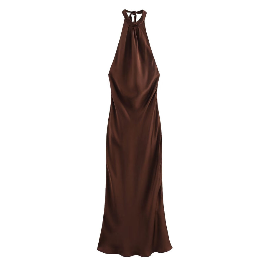 Women's Dress | Halter Neck | Sleeveless | Summer