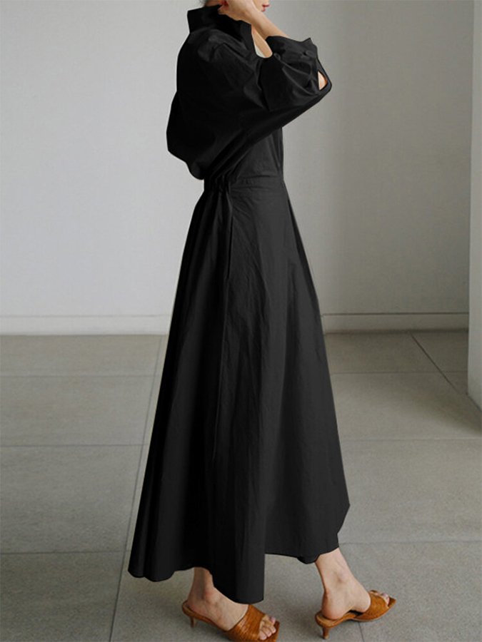 Women's Dress | Long Sleeve | Belted Waist | Spring