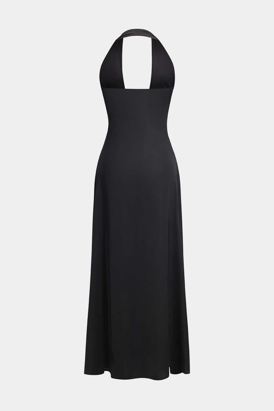 Women's Dress | Maxi | Halterneck | Black | Formal | Winter