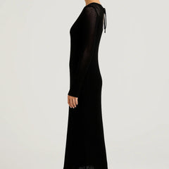 Women's Dress | Maxi | Long Sleeve | Sheer | Summer