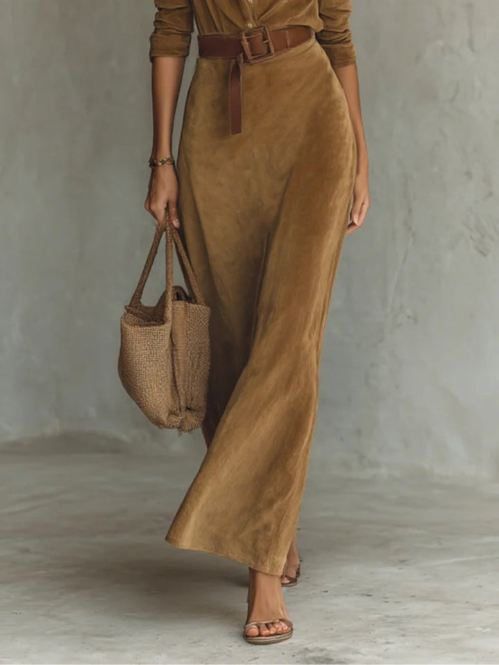 Women's Dress | Shirt Style Belt | Summer