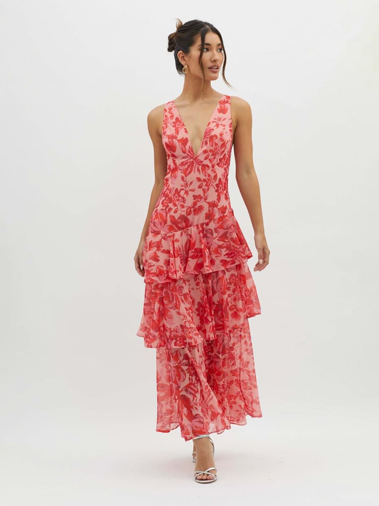 Women's Dress | Sleeveless | Layered Skirt | Summer