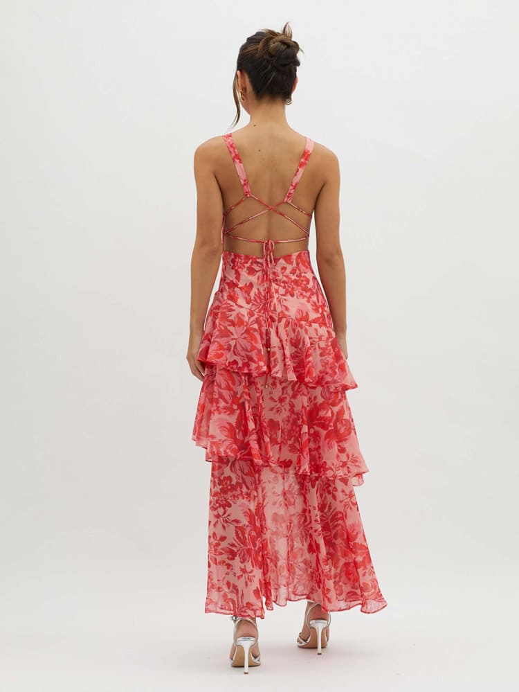 Women's Dress | Sleeveless | Layered Skirt | Summer