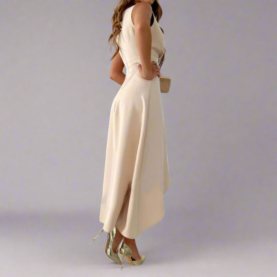 Women's Dress | Tailored | Asymmetric Hem | Summer