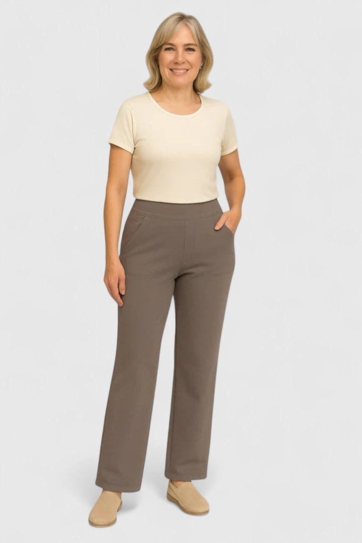 Women's Elastic Waist Pants - Comfortable Everyday Style | Spring