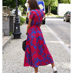 Women's Elegant A-Line Dress - Versatile Everyday Style | Summer