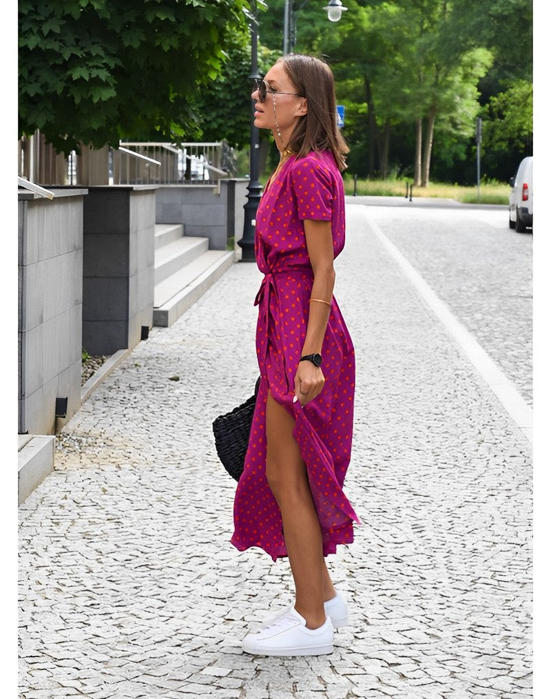 Women's Elegant A-Line Dress - Versatile Everyday Style | Summer