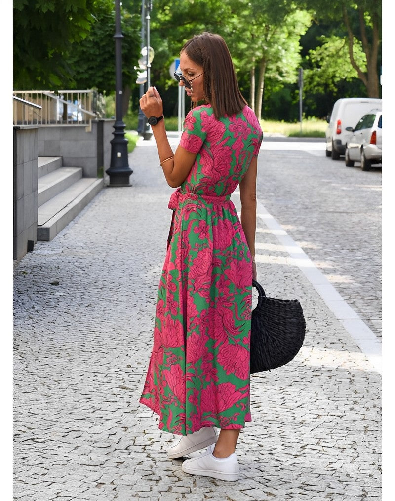 Women's Elegant A-Line Dress - Versatile Everyday Style | Summer