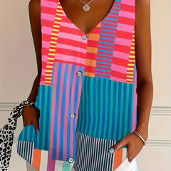 Women's Elegant Blouse - Lightweight Loose Fit | Summer