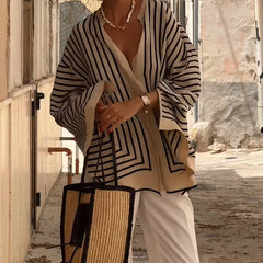 Women's Elegant Blouse | Wrinkle-Resistant | Spring