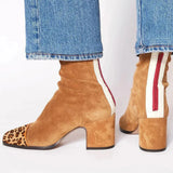 Women's Elegant Boots - Timeless Silhouette | Autumn - Brown