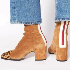 Women's Elegant Boots - Timeless Silhouette | Autumn - Brown