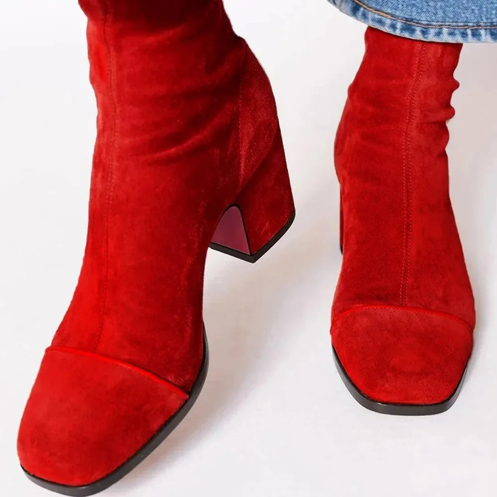 Women's Elegant Boots - Timeless Silhouette | Autumn