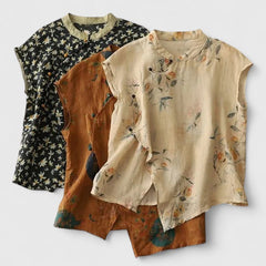 Women's Elegant Drape Top - Timeless Versatile Blouse | Summer