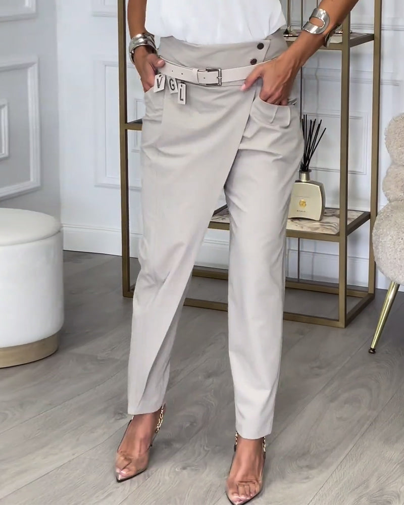 Women's Elegant Pants | High Waist | Autumn