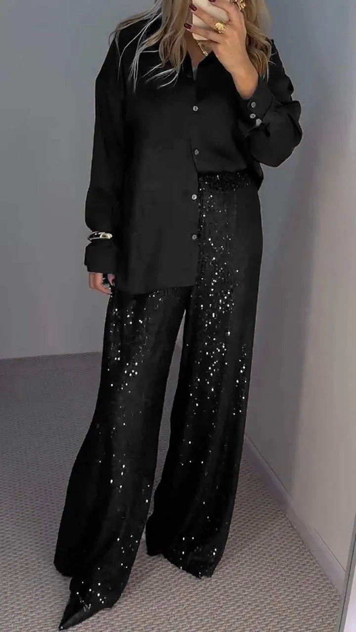 Women's Elegant Set | Coordinated | Autumn - Black