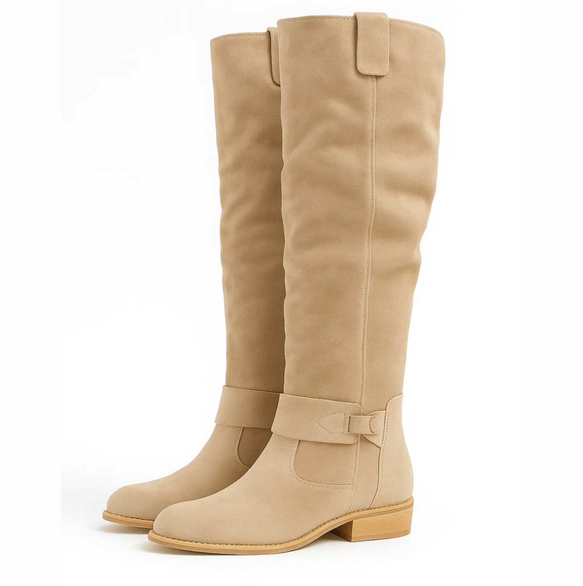 Women's Elegant Tall Boots - Sleek Shaft Design | Autumn