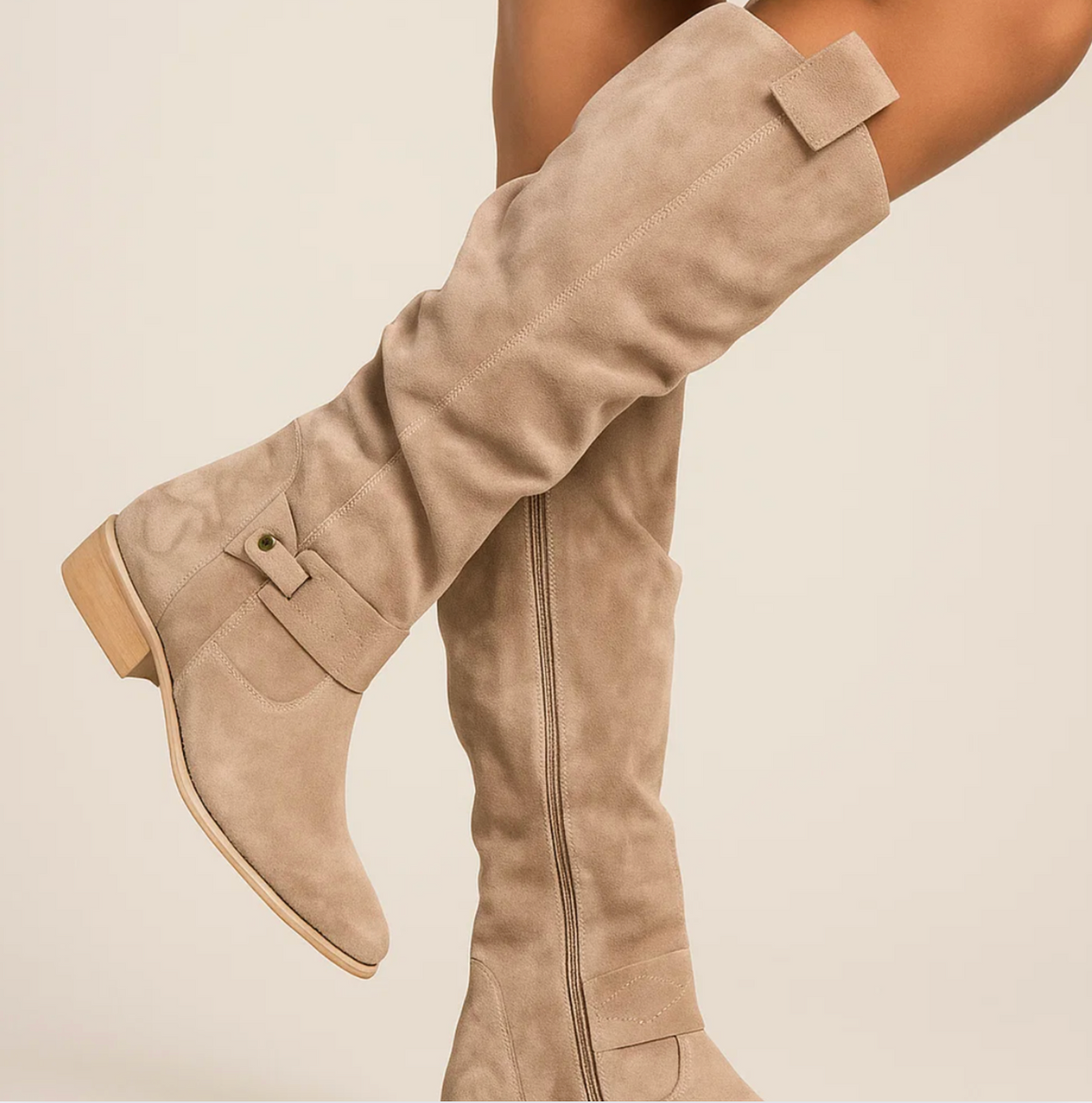Women's Elegant Tall Boots - Sleek Shaft Design | Autumn