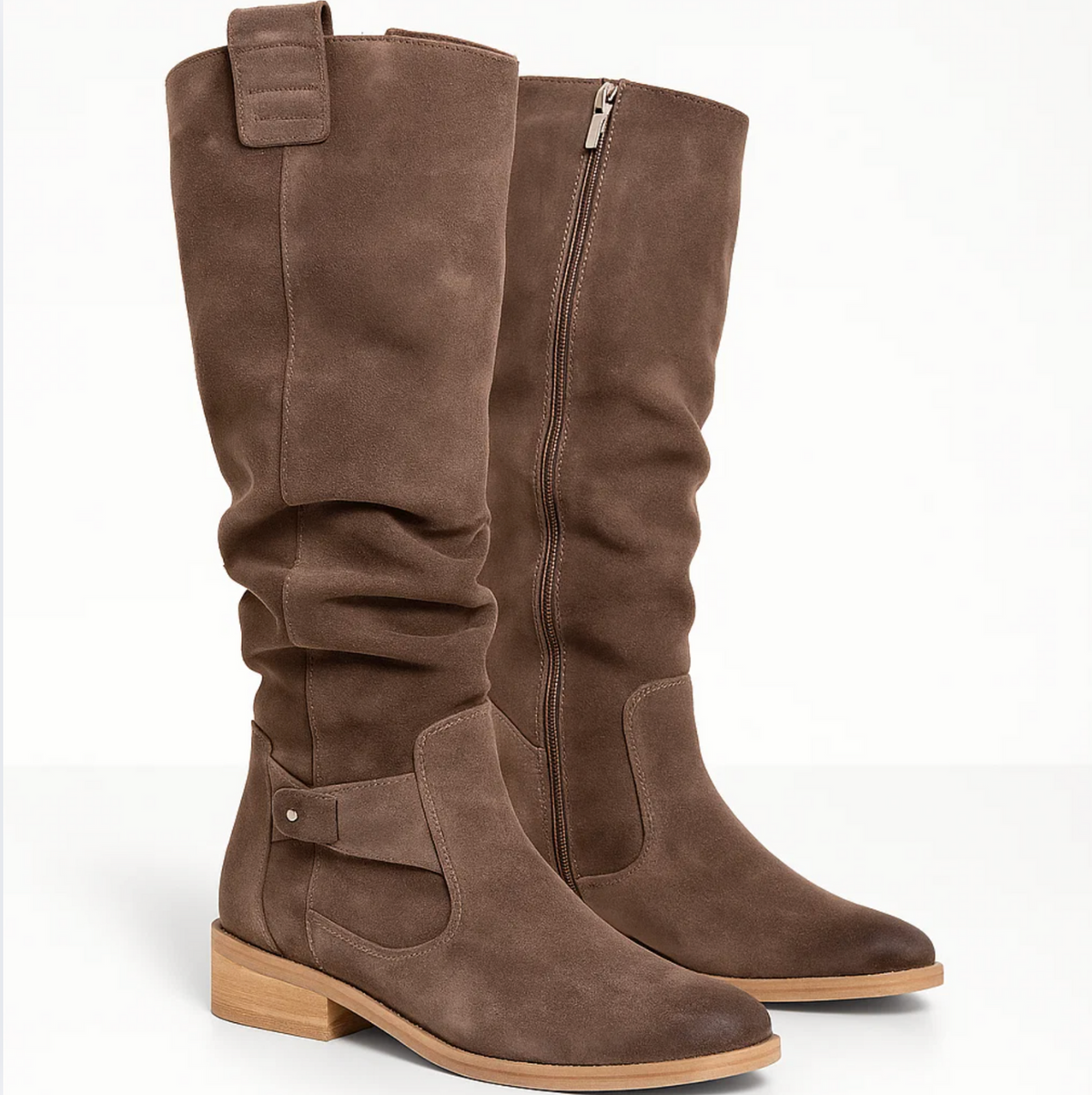 Women's Elegant Tall Boots - Sleek Shaft Design | Autumn