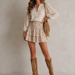 Women's Embroidered Suede Cowboy Boots - Western Pointed Toe | Autumn