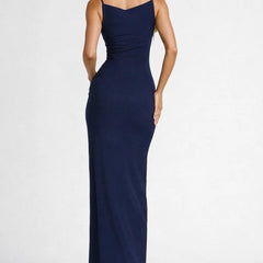 Women's Evening Dress | Long Fitted | Slit Detail | Autumn