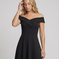 Women's Evening Dress | Off-Shoulder | Elegant Catwalk | Spring