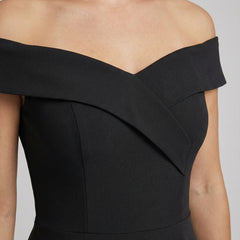 Women's Evening Dress | Off-Shoulder | Elegant Catwalk | Spring