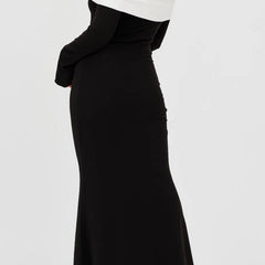 Women's Evening Gown | Off-Shoulder | Long | Winter