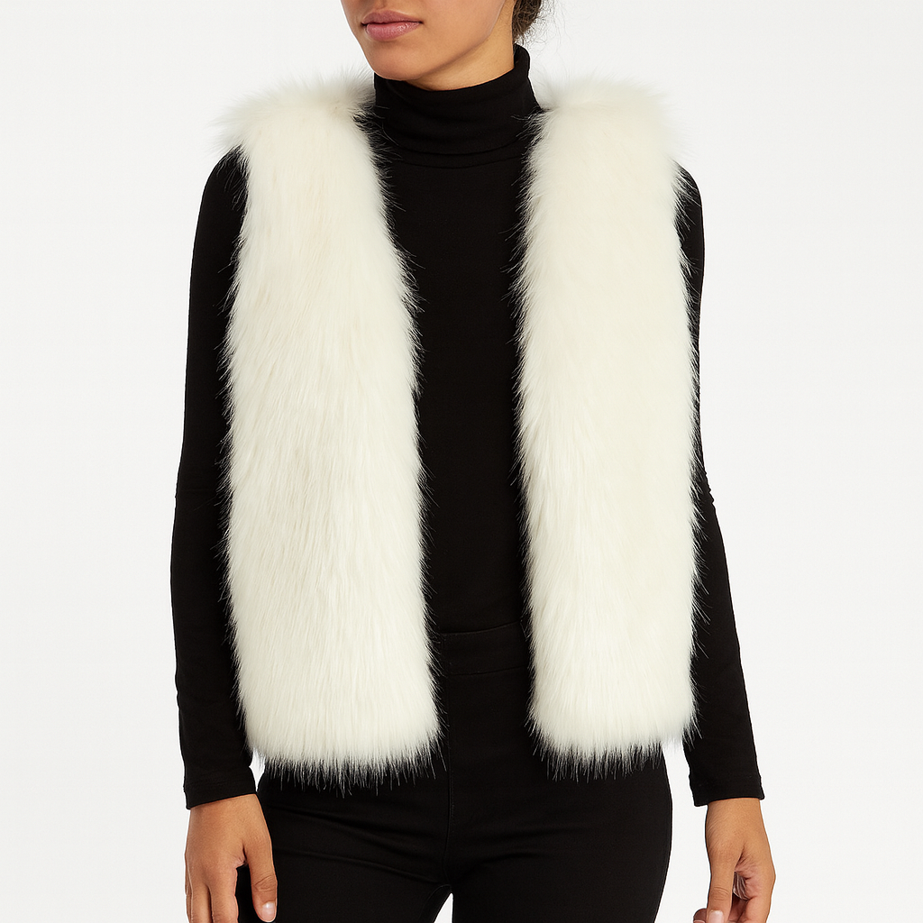 Women's Faux Fur Bodywarmer | Luxe Look | Glamorous | Winter
