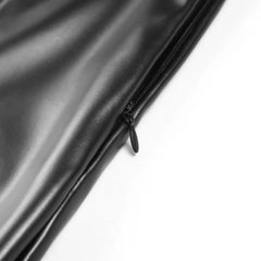 Women's Flair Pants | Leather Split | Elegant | Autumn