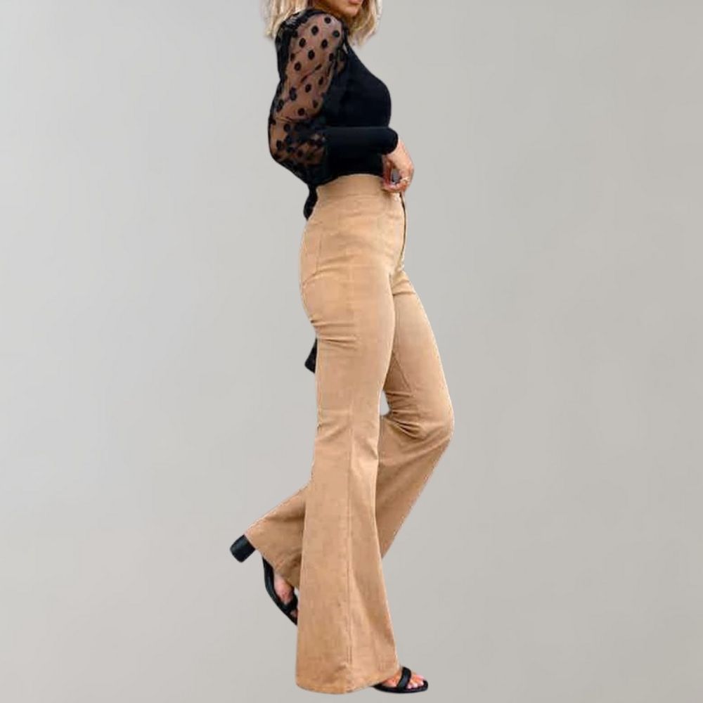 Women's Flared Pants | Vintage Chic | Autumn
