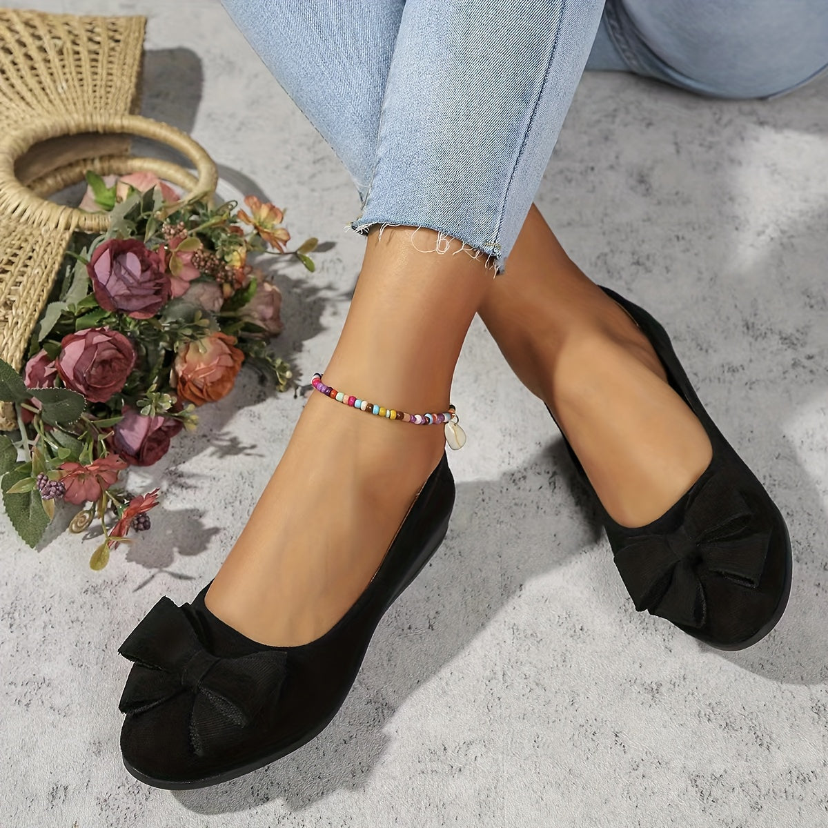 Women's Flat Shoes with Arch Support - Elegant Comfort | Autumn