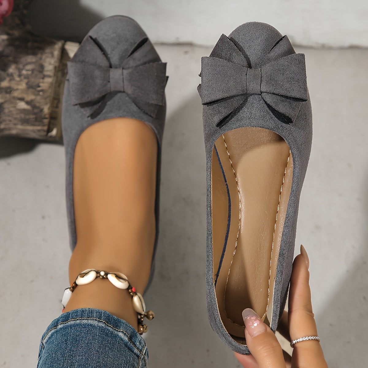 Women's Flat Shoes with Arch Support - Elegant Comfort | Autumn