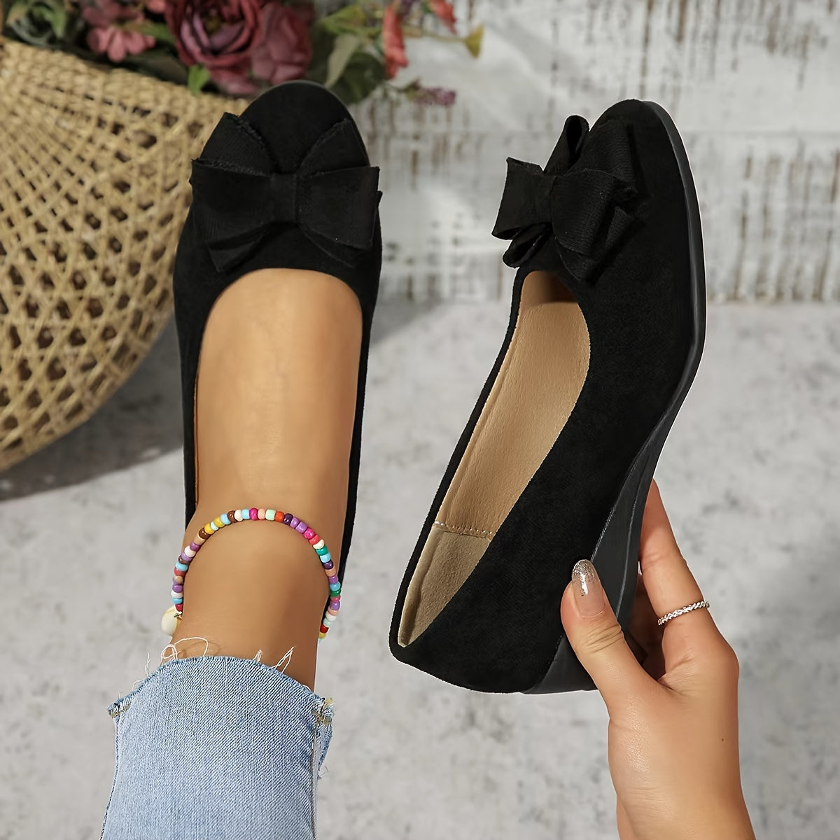 Women's Flat Shoes with Arch Support - Elegant Comfort | Autumn