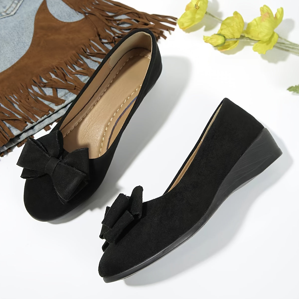 Women's Flat Shoes with Arch Support - Elegant Comfort | Autumn