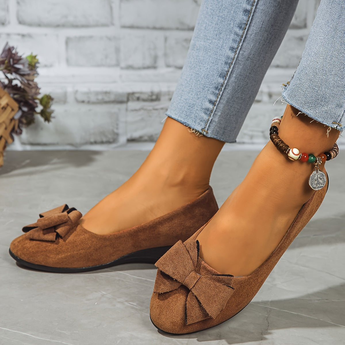 Women's Flat Shoes with Arch Support - Elegant Comfort | Autumn