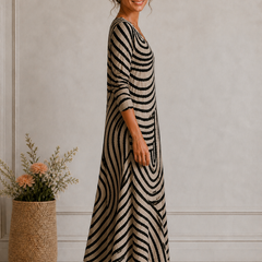 Women's Flattering Midi Dress - Elegant Timeless Style | Spring