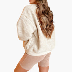 Women's Fleece Bomber | Polar Finish | Winter