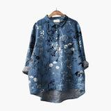 Women's Floral Blouse | Button Placket | Spring - Floral Mix 8
