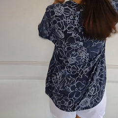 Women's Floral Blouse - Relaxed Fit | Spring