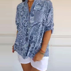 Women's Floral Blouse - Relaxed Fit | Spring