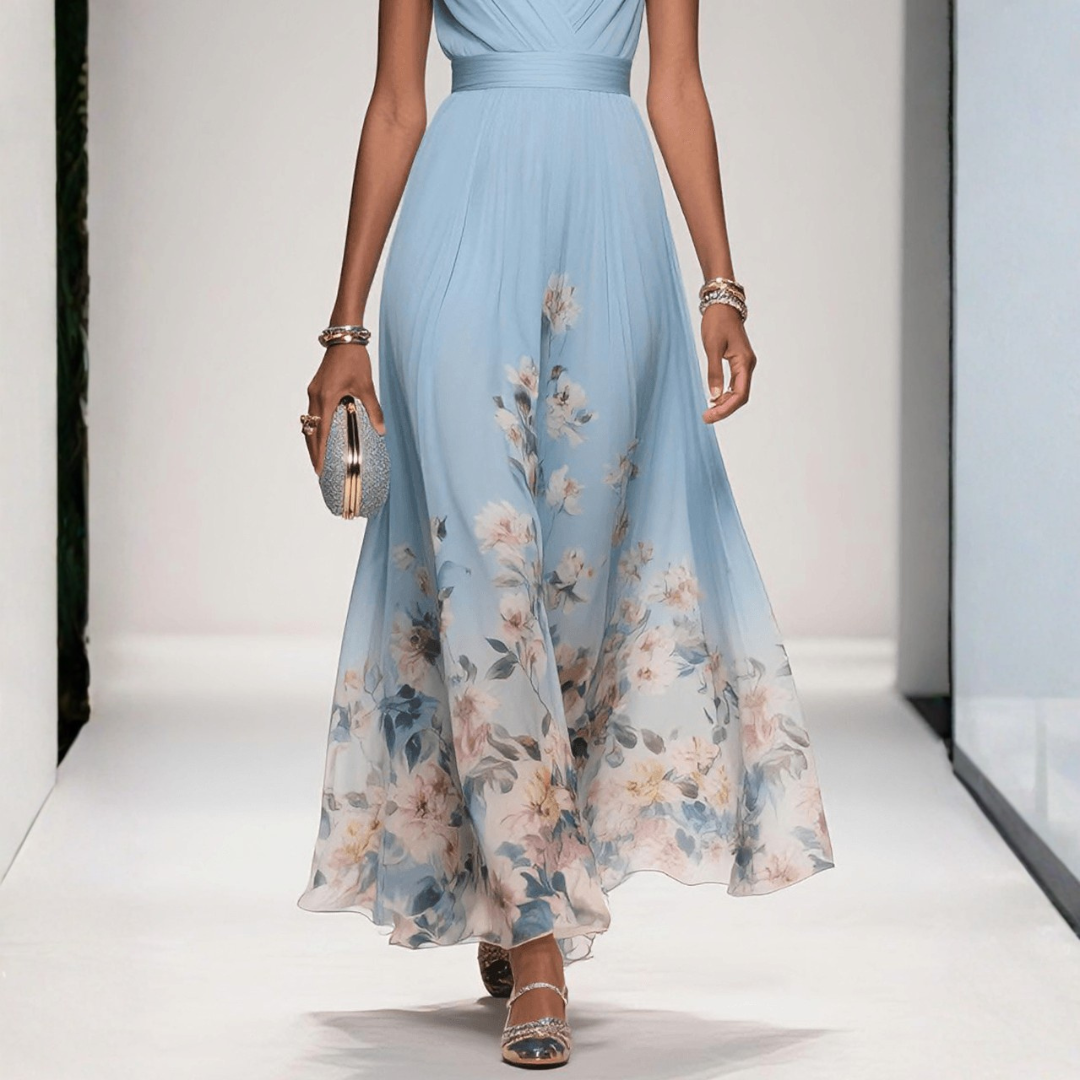 Women's Floral Maxi Dress - Wedding Guest | Spring