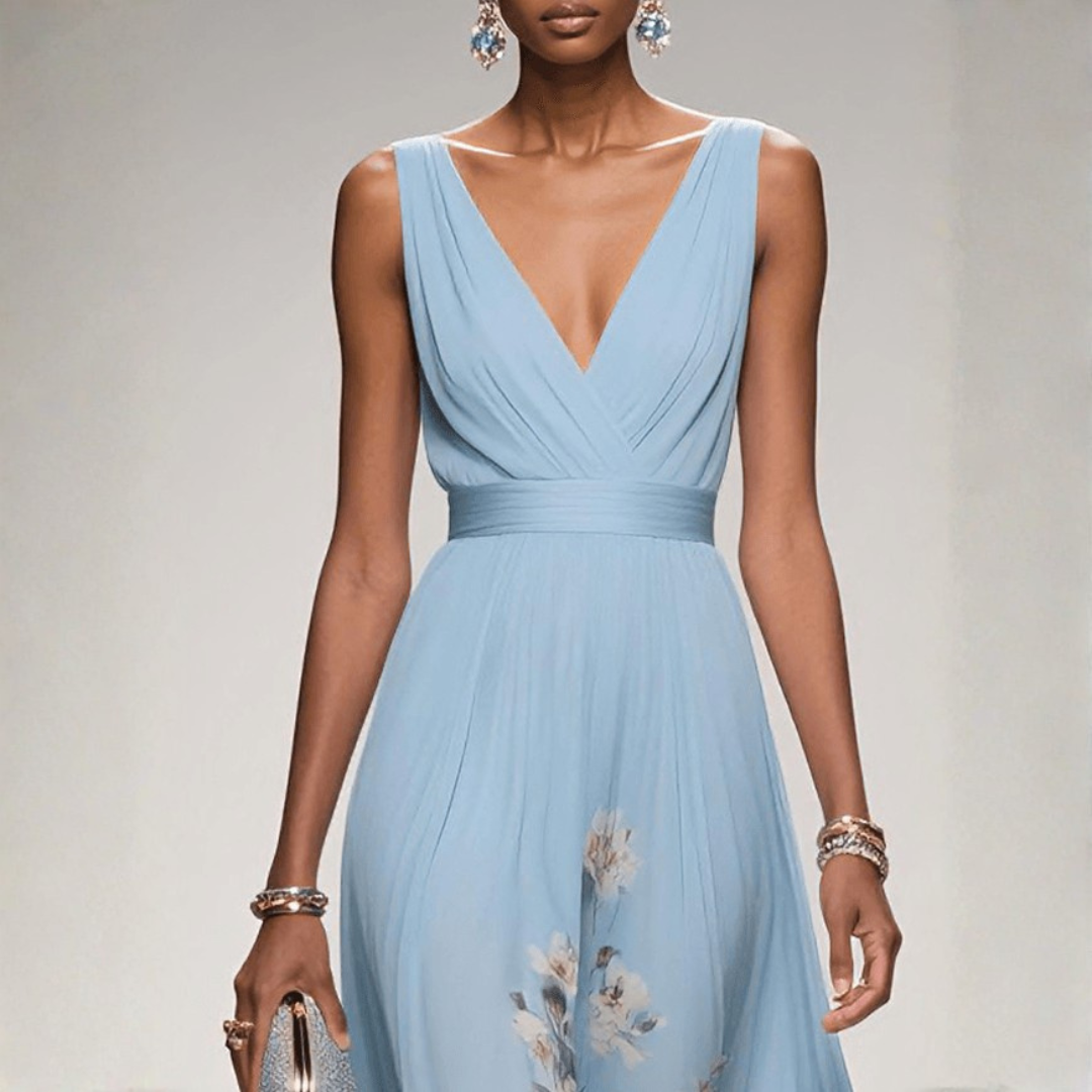 Women's Floral Maxi Dress - Wedding Guest | Spring