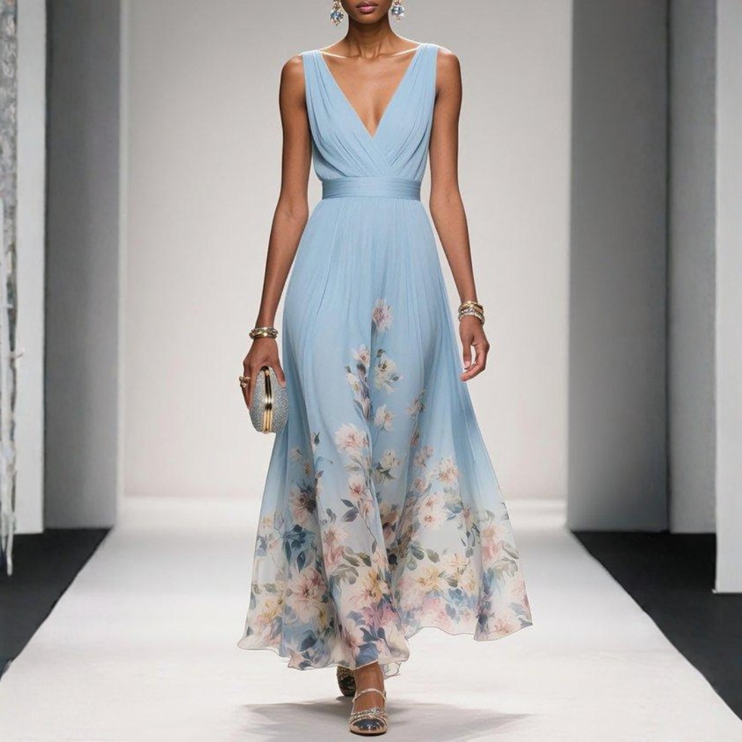 Women's Floral Maxi Dress - Wedding Guest | Spring