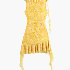 Women's Floral Mini Dress | Wrap Style | Summer