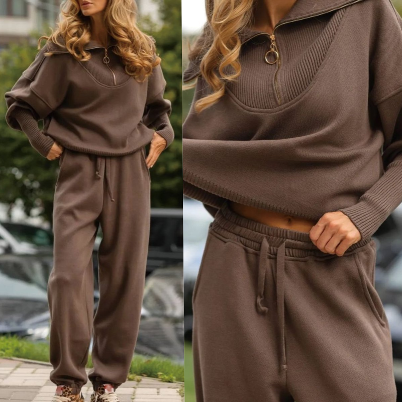 Women's Glitter Loungewear Set | Hoodie & Pants | Cozy | Autumn