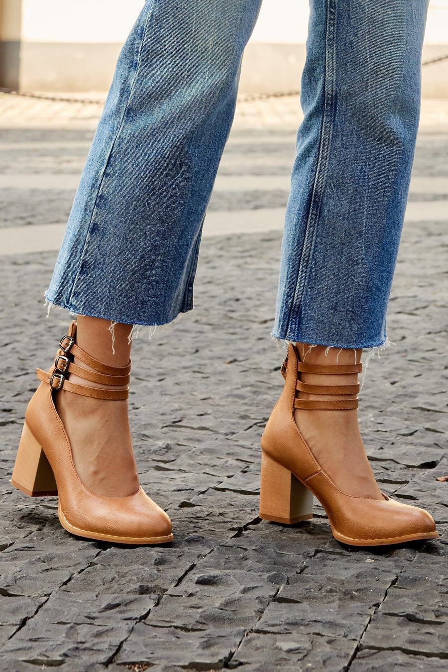 Women's Heels | Elegant Ankle Strap | Summer