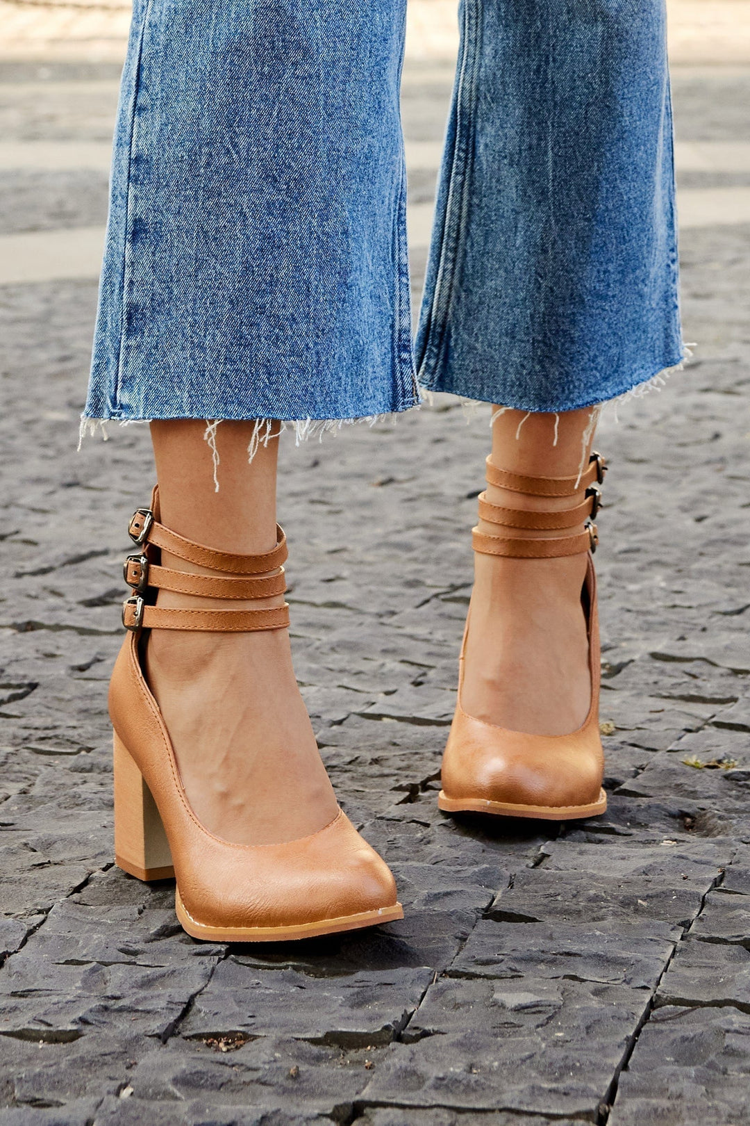 Women's Heels | Elegant Ankle Strap | Summer